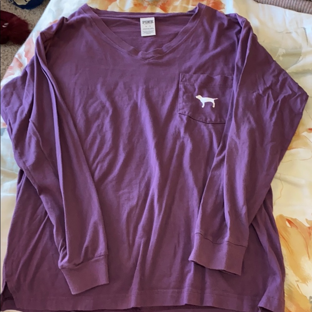 Pink Long Sleeve Tee